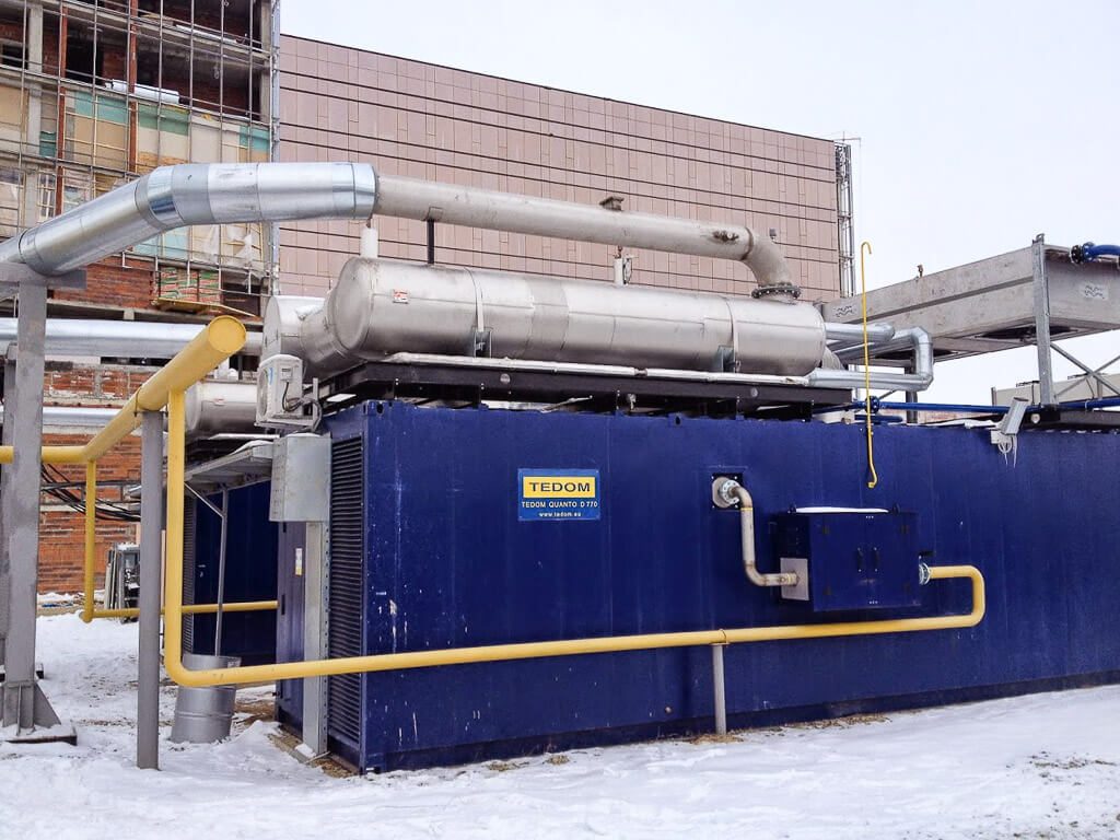 Газопоршневая установка
